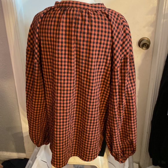 A New Day Balloon Long Sleeve Popover Blouse XXL - Picture 4 of 11